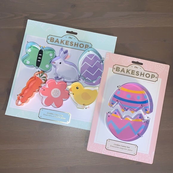 🆕 The Bakeshop Easter Themed Metal Cookie Cutters (2 Packages) - Picture 2 of 5